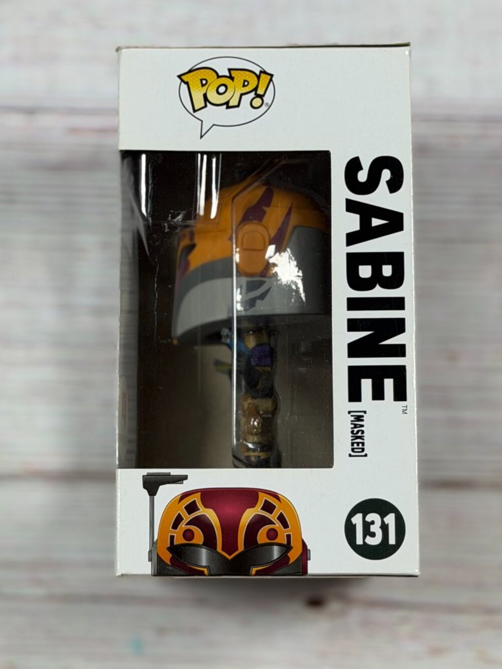 Funko Pop! Star Wars Rebels Sabine Masked #131 Walgreens Exclusive Vinyl Figure - Picture 6 of 6